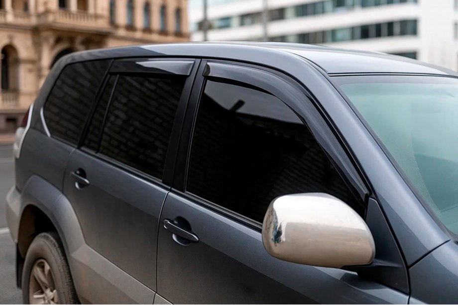 Toyota Land Cruiser Prado 120 2002-2009 Deflectores de Ventana (4 uds, HIC) Foto 7