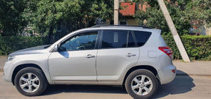 Toyota Rav 4 2006-2013 Barras de techo Skyport (negras) foto 3