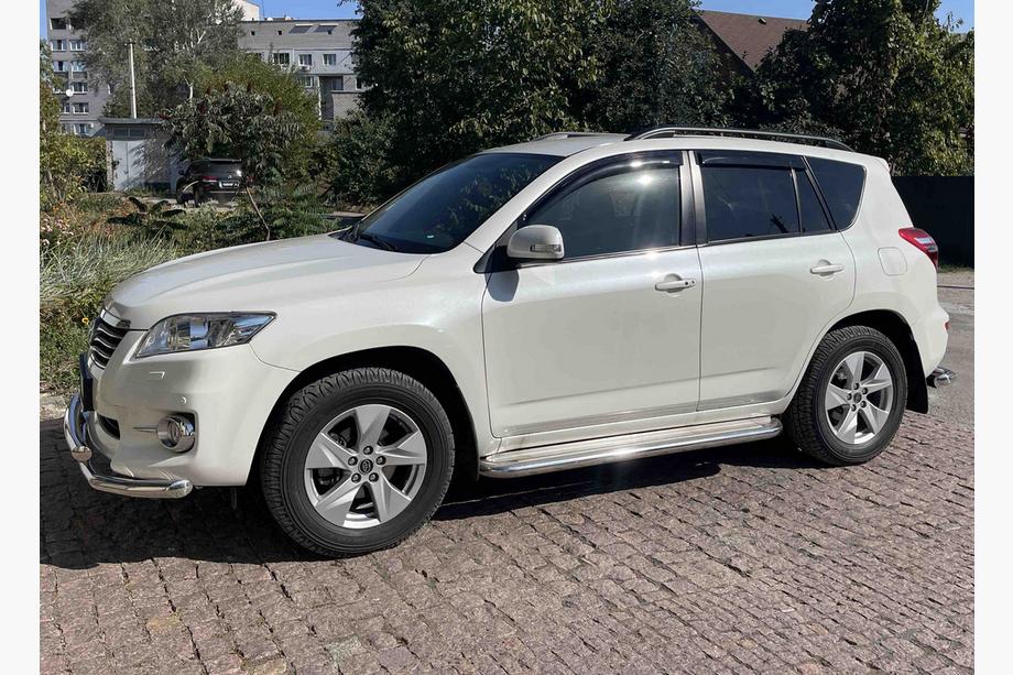 Toyota Rav 4 2006-2013 Barras de techo Skyport (negras) Image