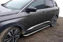 Opel Mokka 2012-2021 Estribos Laterales Maydos V2 (2 uds, Aluminio y Acero Inoxidable) foto 1