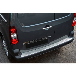 Protector de parachoques trasero Omsa Line (acero inoxidable) Citroen Berlingo 2008-2018 foto 1
