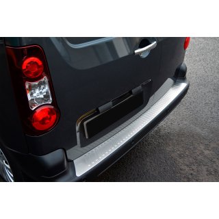 Protector de parachoques trasero Omsa Line (acero inoxidable) Citroen Berlingo 2008-2018 foto 2