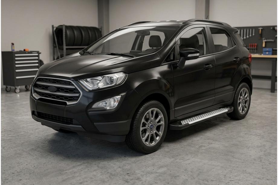 Ford Ecosport 2013-2022 Estribos laterales Allmond Grey (2 uds., aluminio) Image