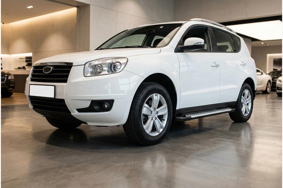 Geely Emgrand X7 2011- Estribos laterales Allmond Grey (2 uds., aluminio) Foto 1