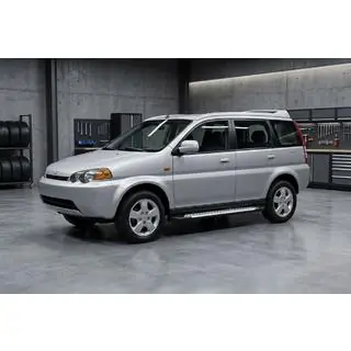 Estribos laterales Allmond Grey (2 uds., aluminio) Honda HR-V 1998-2006 foto 1