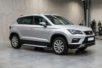 Seat Ateca 2016- Estribos laterales Allmond Grey (2 uds., aluminio) foto 1