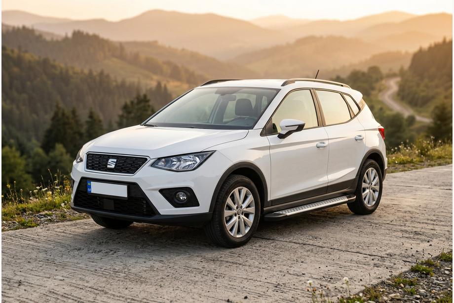 Seat Arona 2017- Estribos laterales Allmond Grey (2 uds., aluminio) Image