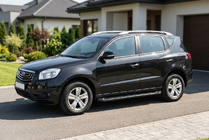 Geely Emgrand X7 2011- Estribos Laterales Allmond Black (2 uds., Aluminio) foto 1