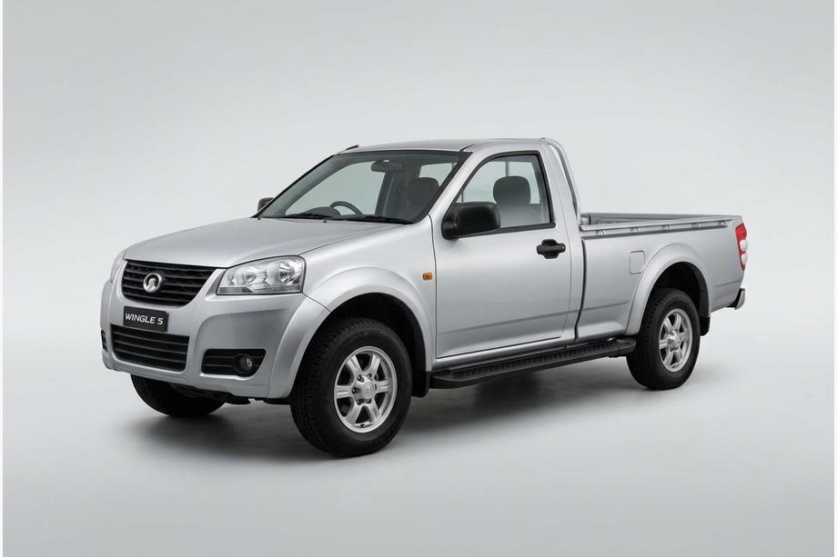 GreatWall Wingle 5 2006- Estribos Laterales Allmond Black (2 uds., Aluminio) Image