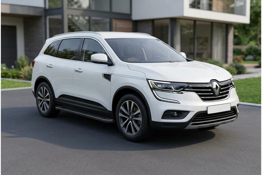 Renault Koleos 2016-2024 Estribos Laterales Allmond Black (2 uds., Aluminio) Image
