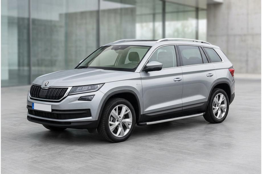Skoda Kodiaq 2016-2023 Estribos Laterales Fullmond (2 uds., Aluminio) Image