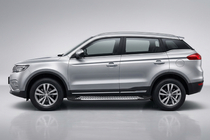 Geely Emgrand X7 2011- Estribos Laterales Line (2 uds., Aluminio) foto 1