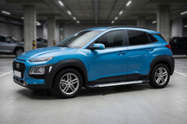 Hyundai Kona 2017-2023 Estribos Laterales Line (2 uds., Aluminio) foto 1