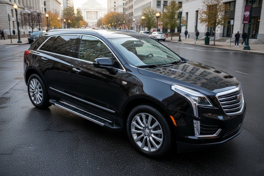 Cadillac XT5 2016- Estribos Laterales RedLine V1 (2 uds., Aluminio) Image