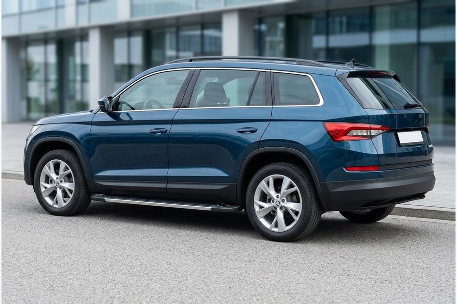 Skoda Kodiaq 2016-2023 Estribos Laterales RedLine V1 (2 uds., Aluminio) Foto 1
