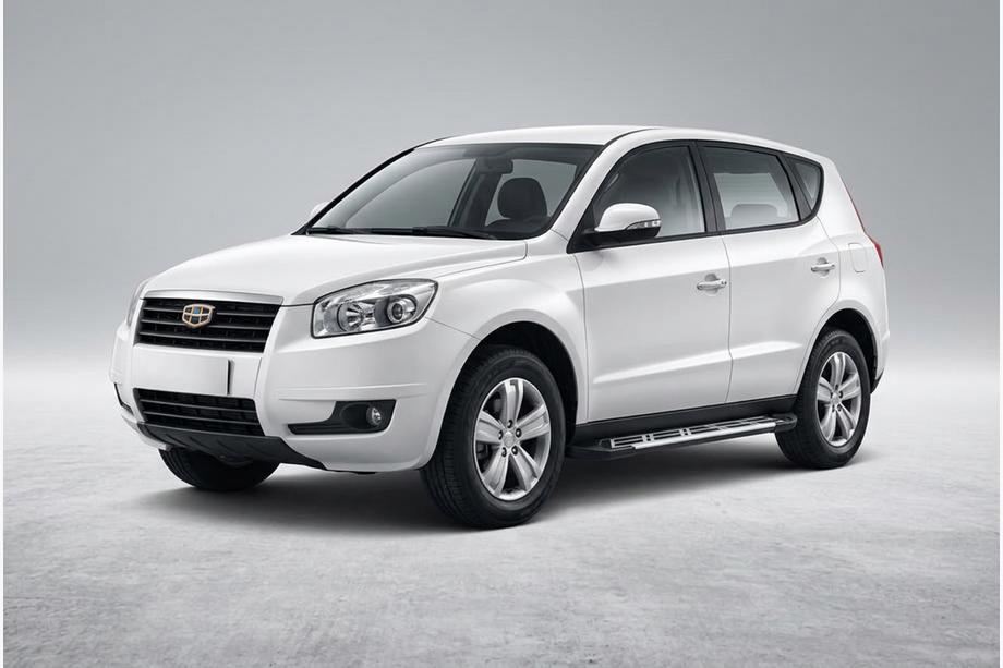 Geely Emgrand X7 2011- Estribos Laterales Sunrise (2 uds., Aluminio) Image
