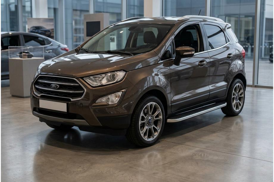 Ford Ecosport 2013-2022 Estribos Laterales Tayga Grey (2 uds., Aluminio) Image