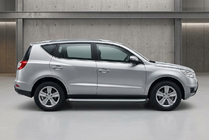 Geely Emgrand X7 2011- Estribos Laterales Tayga Grey (2 uds., Aluminio) foto 1