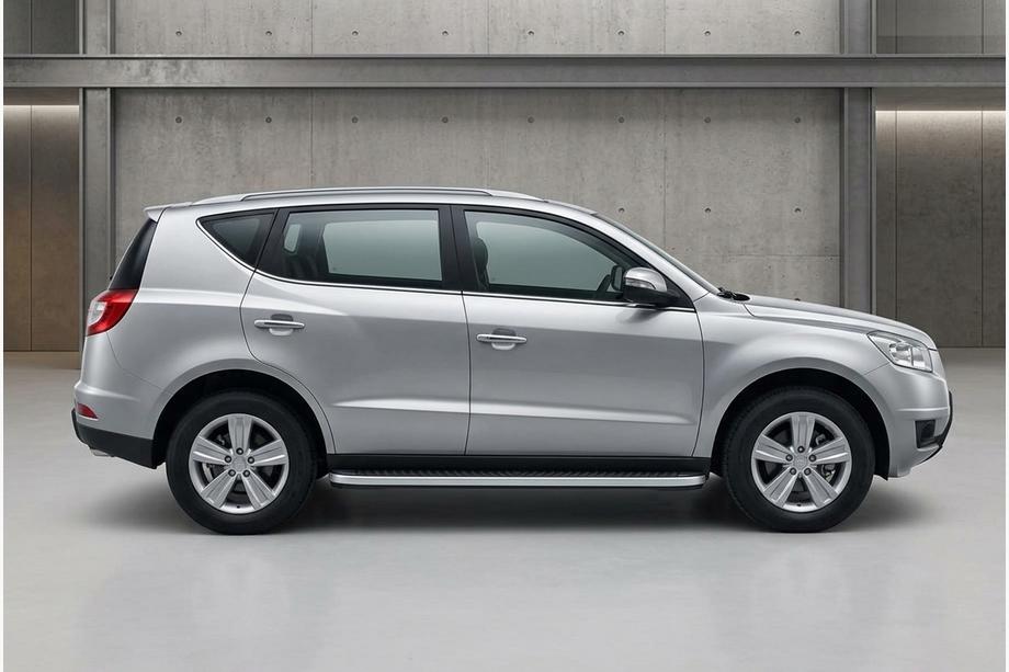Geely Emgrand X7 2011- Estribos Laterales Tayga Grey (2 uds., Aluminio) Image