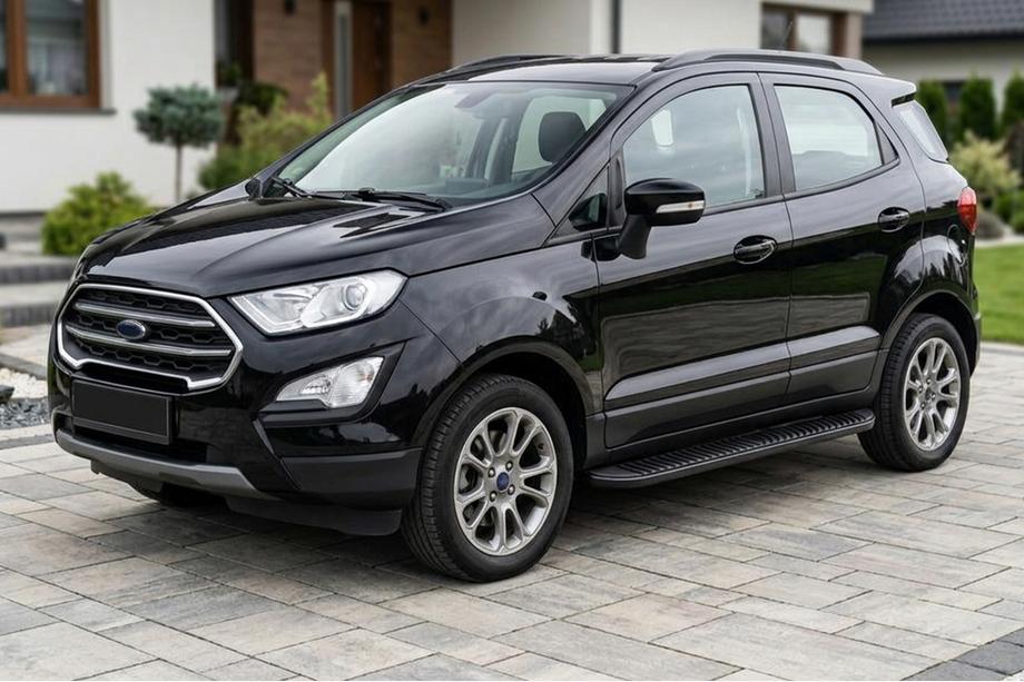 Ford Ecosport 2013-2022 Estribos Laterales Tayga Black (2 uds., Aluminio) Foto 1