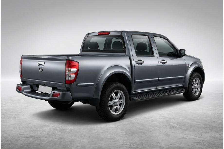 GreatWall Wingle 5 2006- Estribos Laterales Tayga Black (2 uds., Aluminio) Image