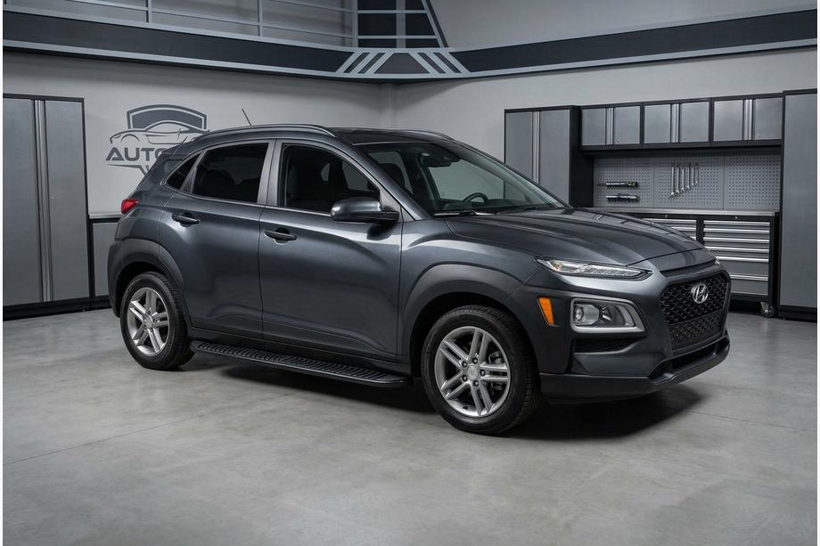 Hyundai Kona 2017-2023 Estribos Laterales Tayga Black (2 uds., Aluminio) Foto 1