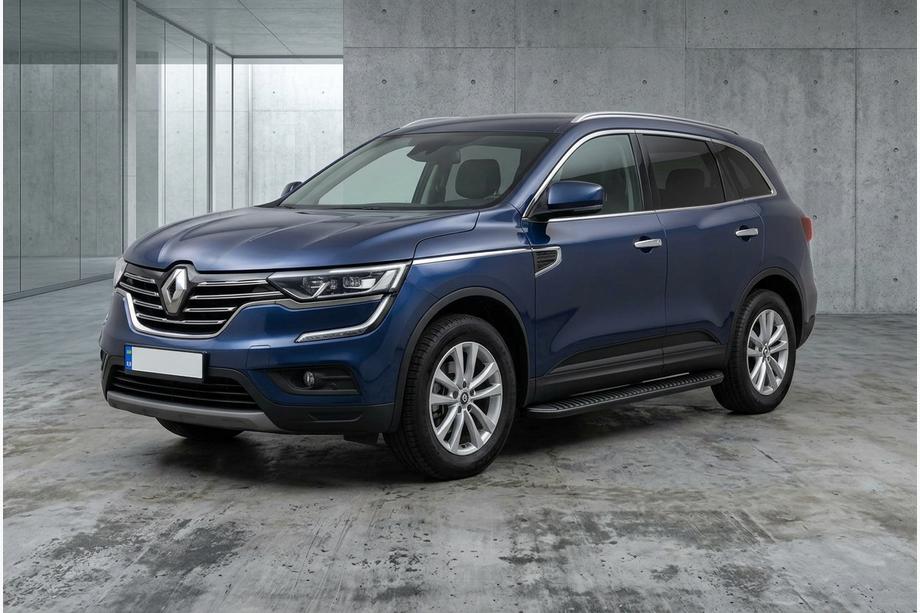 Renault Koleos 2016-2024 Estribos Laterales Tayga Black (2 uds., Aluminio) Image