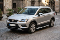 Seat Ateca 2016- Estribos Laterales Tayga V2 (2 uds., Aluminio) foto 1
