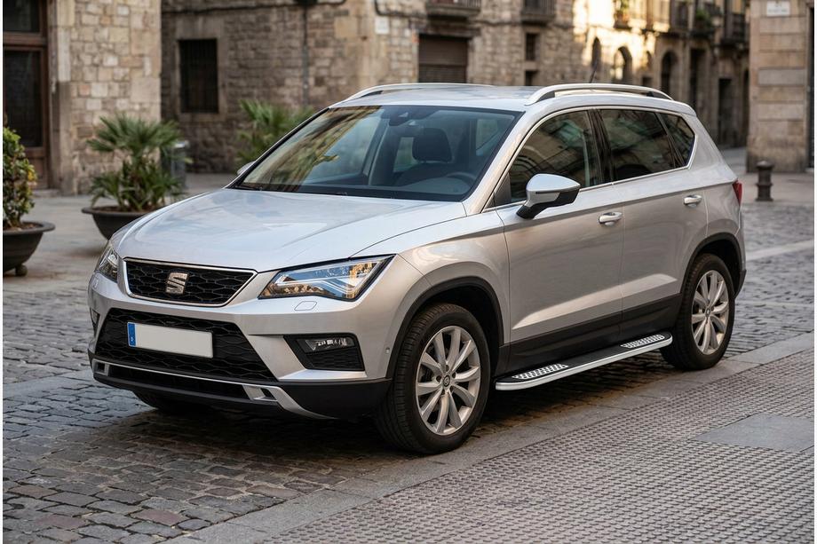Seat Ateca 2016- Estribos Laterales Tayga V2 (2 uds., Aluminio) Image