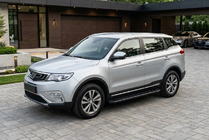 Geely Emgrand X7 2011- Estribos Laterales Bosphore Black (2 uds., Aluminio) foto 1