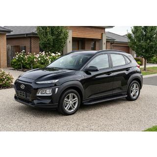 Estribos Laterales Bosphore Black (2 uds., Aluminio) Hyundai Kona 2017-2023 foto 1