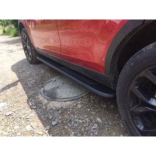 Estribos Laterales Bosphore Black (2 uds., Aluminio) Land Rover Discovery Sport 2014- foto 4