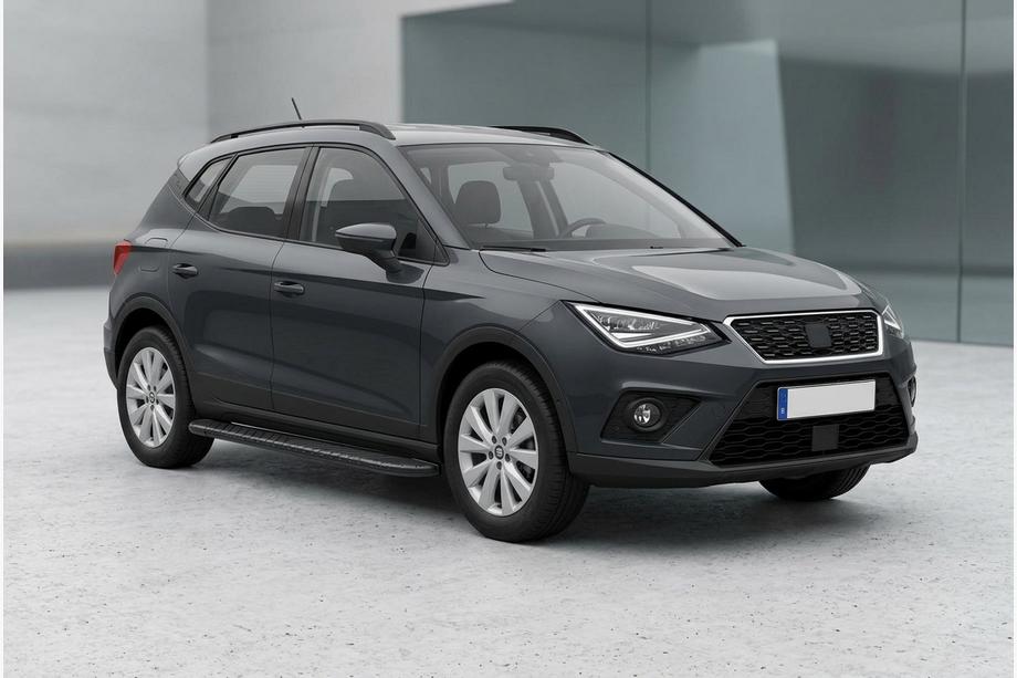 Seat Arona 2017- Estribos Laterales Bosphore Black (2 uds., Aluminio) Foto 1