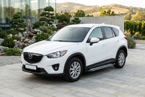 Mazda CX-5 2017–2025 Estribos Laterales Rainbow (2 uds., Aluminio) foto 1