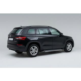 Estribos Laterales Rainbow (2 uds., Aluminio) Skoda Kodiaq 2016-2023 foto 1