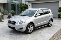Geely Emgrand X7 2011- Estribos Laterales Maya V1 (2 uds., Aluminio) foto 1
