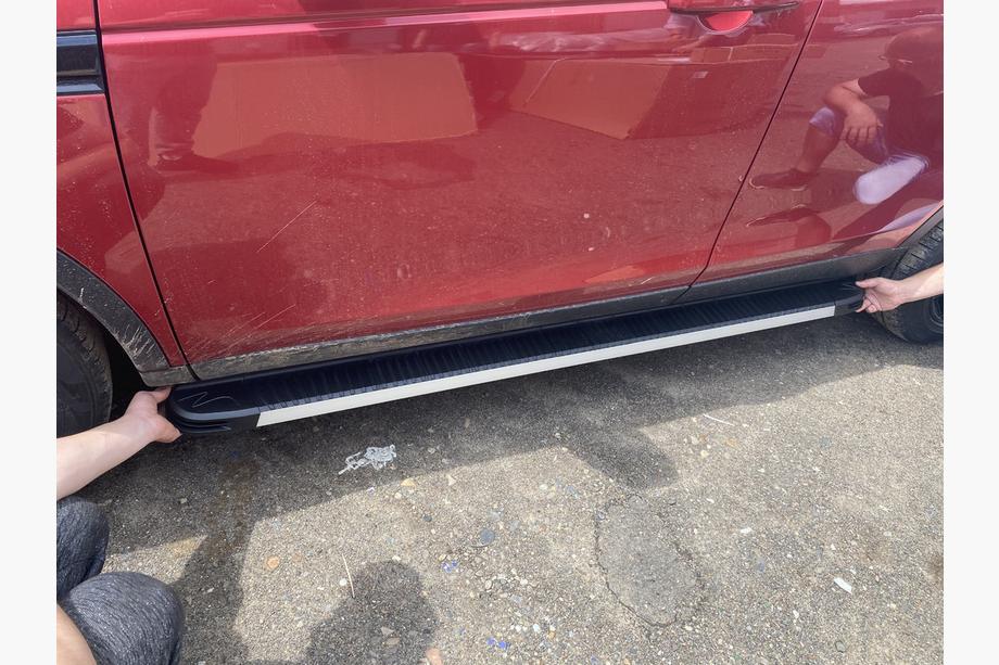 Land Rover Discovery Sport 2014- Estribos Laterales Maya V1 (2 uds., Aluminio) 2014-2019 Foto 4