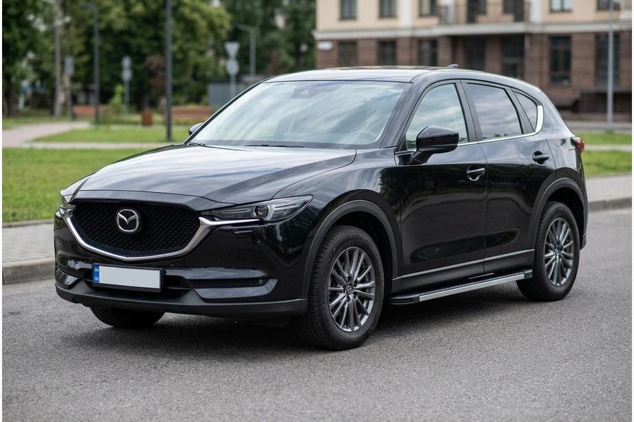 Mazda CX-5 2017–2025 Estribos Laterales Maya V1 (2 uds., Aluminio) Image