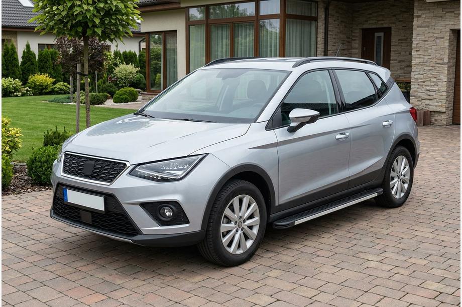Seat Arona 2017- Estribos Laterales Maya V1 (2 uds., Aluminio) Image