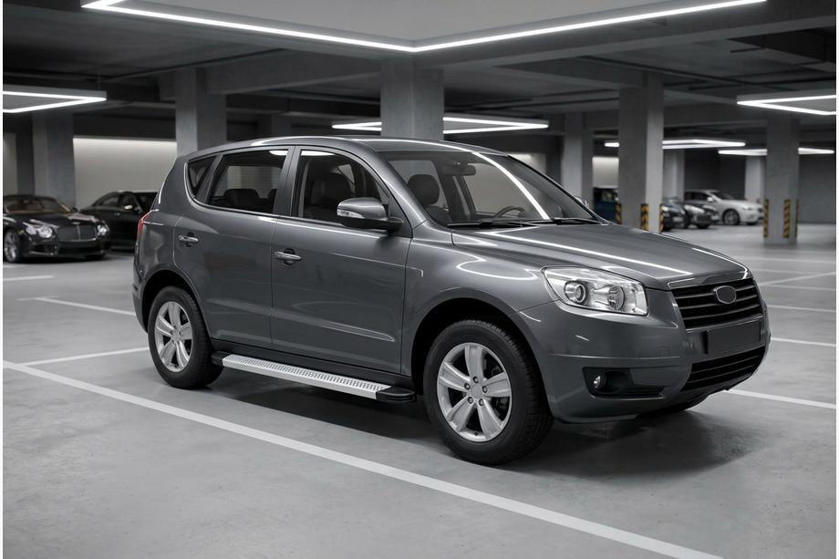 Geely Emgrand X7 2011- Estribos Laterales Maya V2 (2 uds., Aluminio) Image
