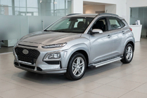 Hyundai Kona 2017-2023 Estribos Laterales Maya V2 (2 uds., Aluminio) foto 1