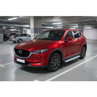 Estribos Laterales Maya V2 (2 uds., Aluminio) Mazda CX-5 2017–2025 foto 1