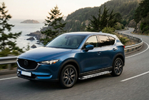 Mazda CX-5 2017–2025 Estribos Laterales Maydos V2 (2 uds., Aluminio y Acero Inoxidable) foto 1