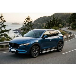 Estribos Laterales Maydos V2 (2 uds., Aluminio y Acero Inoxidable) Mazda CX-5 2017–2025 foto 1