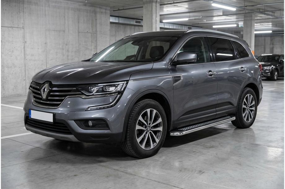 Renault Koleos 2016-2024 Estribos Laterales Maydos V2 (2 uds., Aluminio y Acero Inoxidable) Image