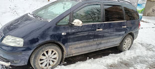 Seat Alhambra 1996-2010 Molduras de ventanas acero inoxidable (4 uds) foto 2