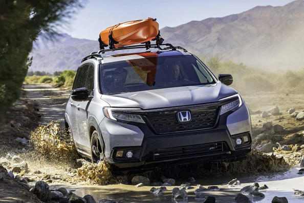 El examen crossover de Honda Passport Foto 3