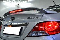 Hyundai Accent 2011-2017 Alerón Niken V2 (imprimado para pintar) foto 4