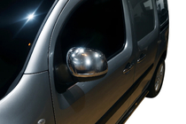 Renault Kangoo 2008–2020 Cubiertas de Espejos 2013-2019 (2 uds, Acero Inoxidable) foto 3