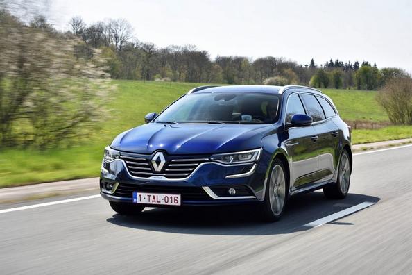 El examen de camioneta Renault Talisman Estate